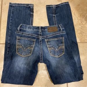 Men’s Buckle BKE Carter Bootleg Jeans Size 29XL
